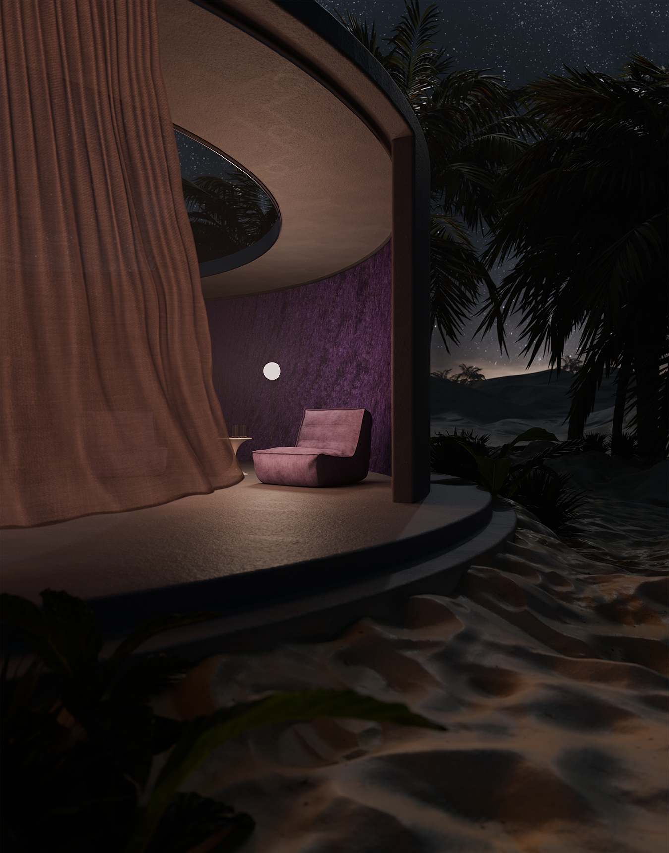 NIGHT IN A REMOTE PLACE — 1